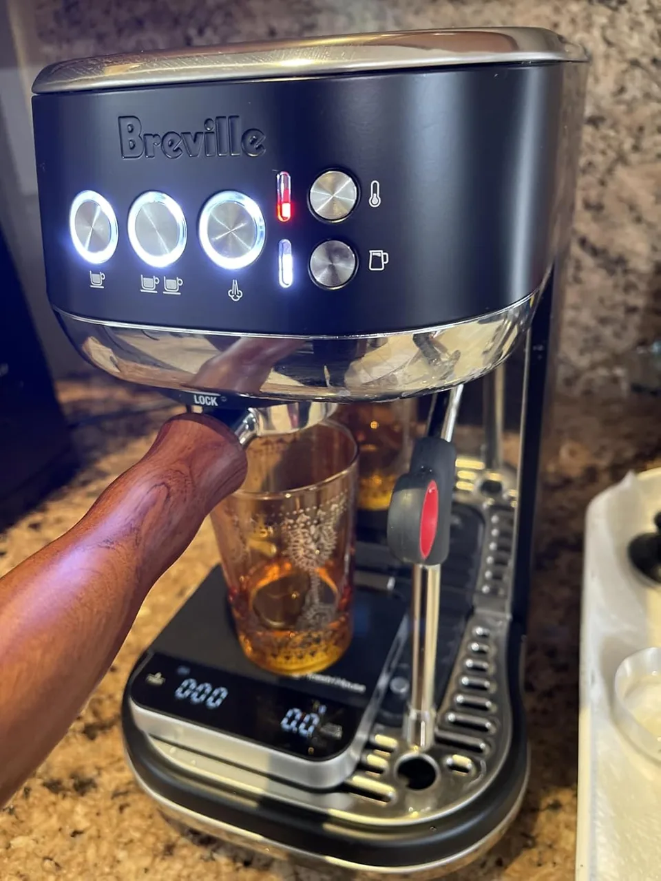 I love everything about this machine. This is my first espresso machine and I’ve been able to lea...
