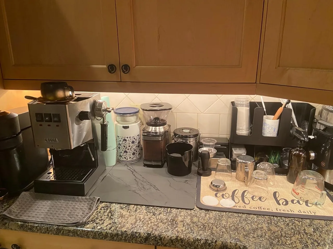 I love espresso. I had scheduled 3 weeks staycation to spend at home with my wife and she gave me...